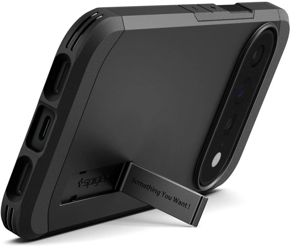 SPIGEN TOUGH ARMOR MAG MAGSAFE DĖKLAS GOOGLE PIXEL 11 PRO XL Juodas