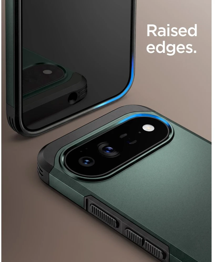 SPIGEN TOUGH ARMOR MAG MAGSAFE DĖKLAS GOOGLE PIXEL 11 PRO ABYSS Žalias