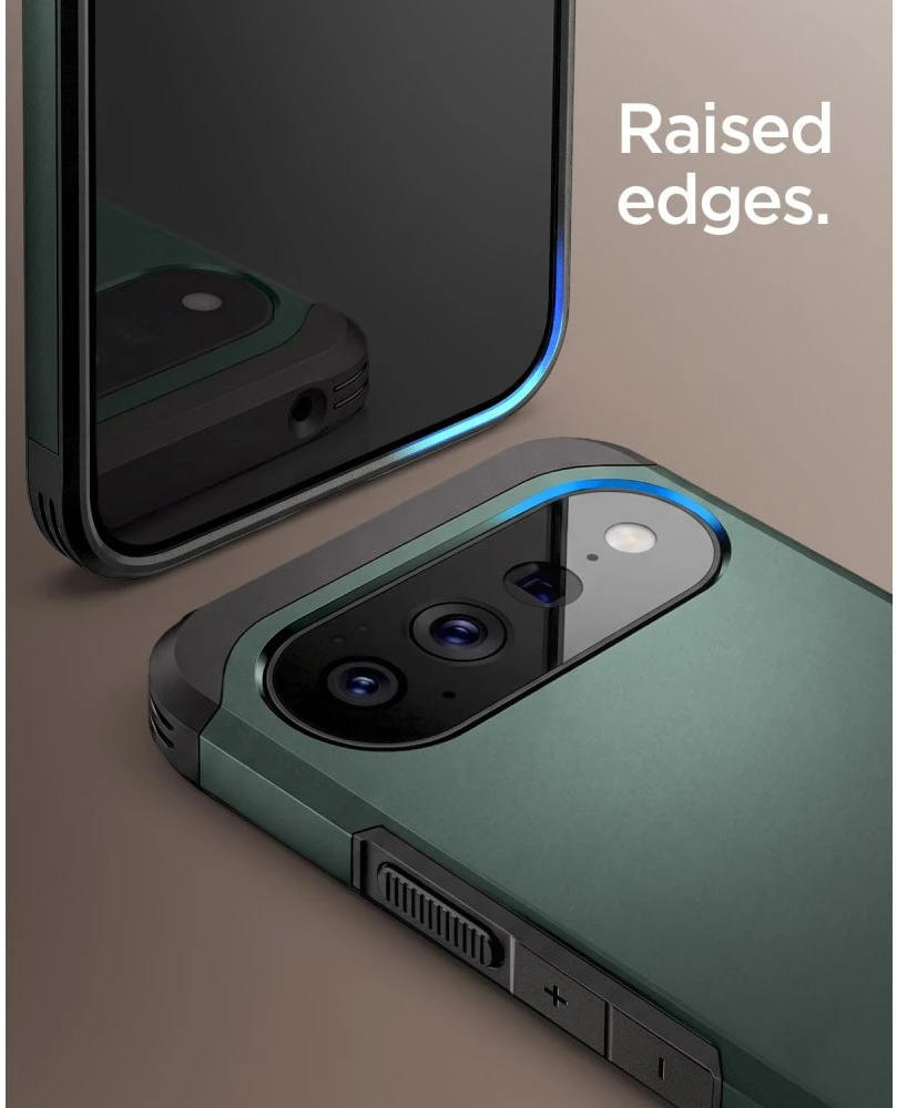 SPIGEN TOUGH ARMOR MAG MAGSAFE DĖKLAS GOOGLE PIXEL 11 ABYSS Žalias