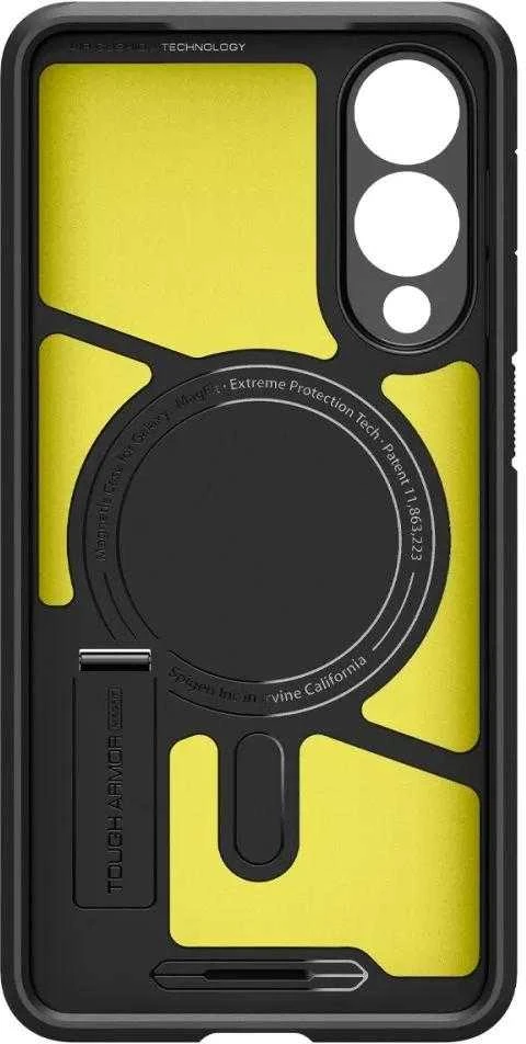 Spigen Tough Armor MagSafe dėklas skirtas Samsung Galaxy S25 Edge – juodos spalvos