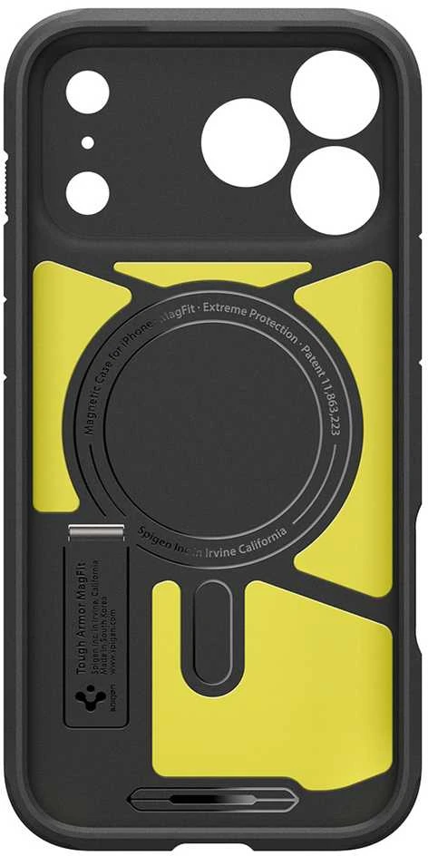 „Spigen Tough Armor T MagSafe“, metalinis dėklas – „iPhone 17 Pro Max“