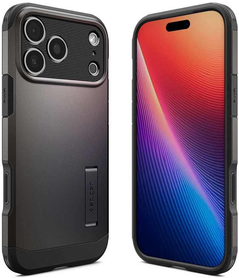 „Spigen Tough Armor T MagSafe“, metalinis dėklas – „iPhone 17 Pro Max“