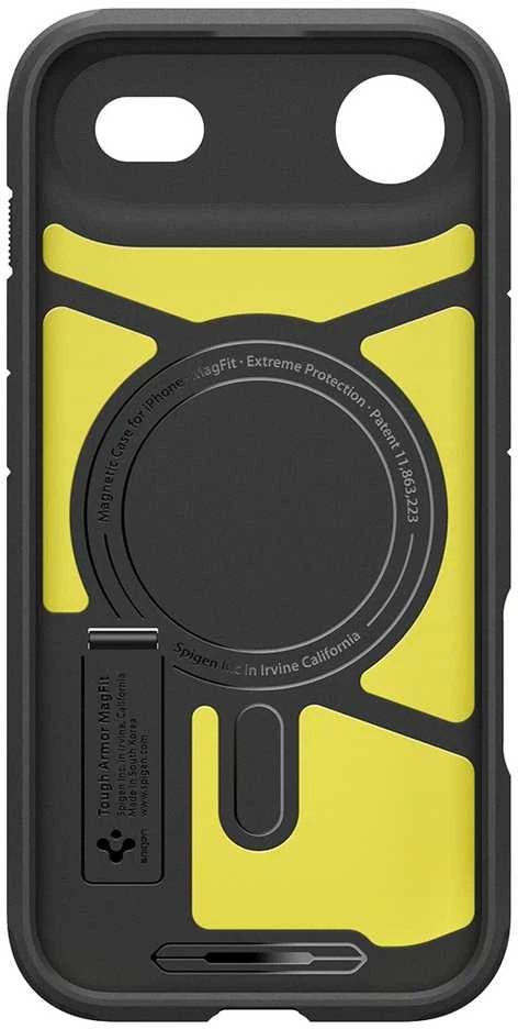 Spigen Tough Armor "T" MagSafe dėklas skirtas Apple iPhone 17 Air – juodos spalvos