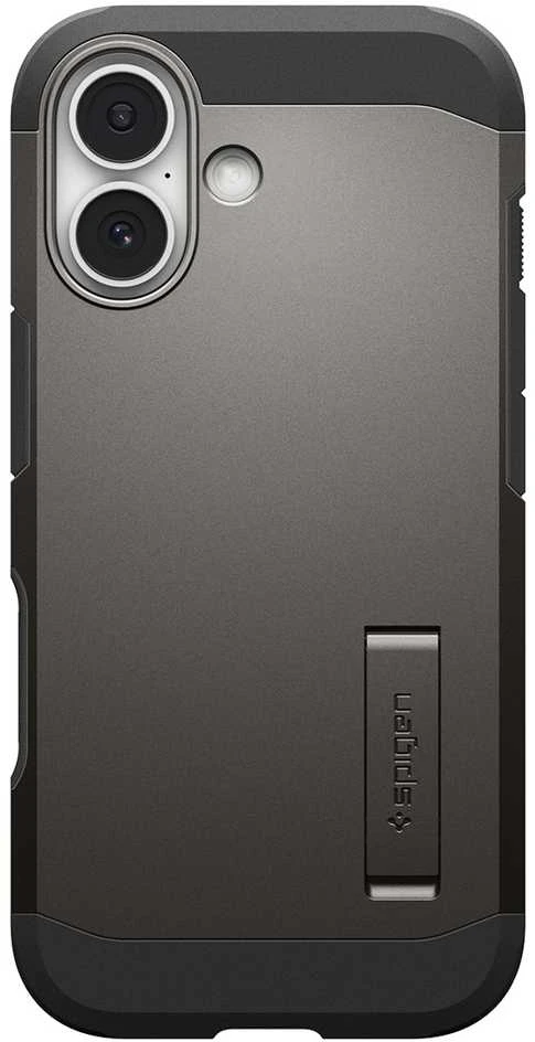 Spigen Tough Armor "T" MagSafe dėklas skirtas Apple iPhone 17 – pilkos spalvos