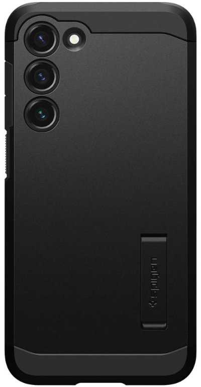 Spigen Tough Armor dėklas skirtas Samsung Galaxy S23, spalva - Juoda