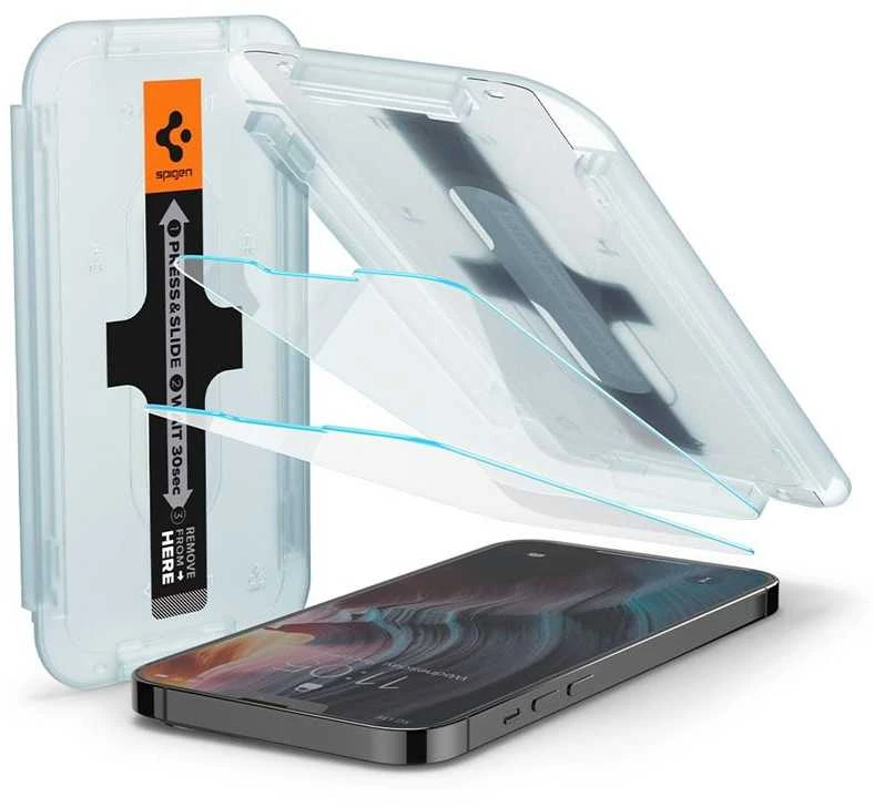 Aps. stikl. Spigen GLAS.tR ez Fit iPhone