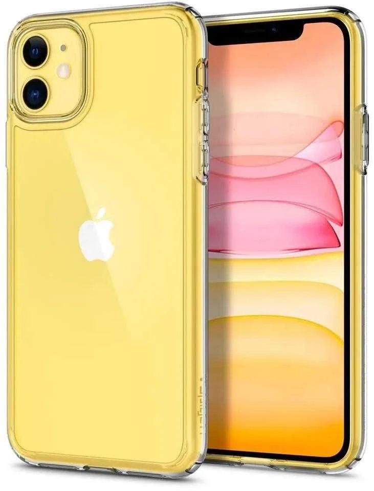 Spigen Ultra Hybrid dėklas skirtas Apple iPhone 11, spalva - Crystal Clear