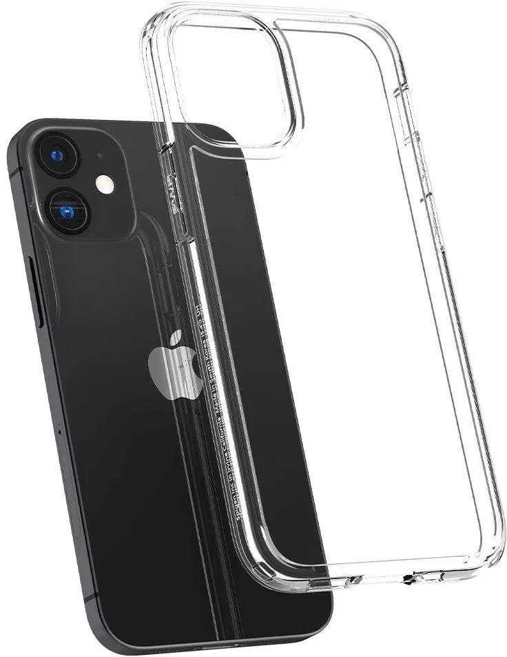 Spigen Ultra Hybrid dėklas skirtas Apple iPhone 12 Mini, spalva - Crystal Clear