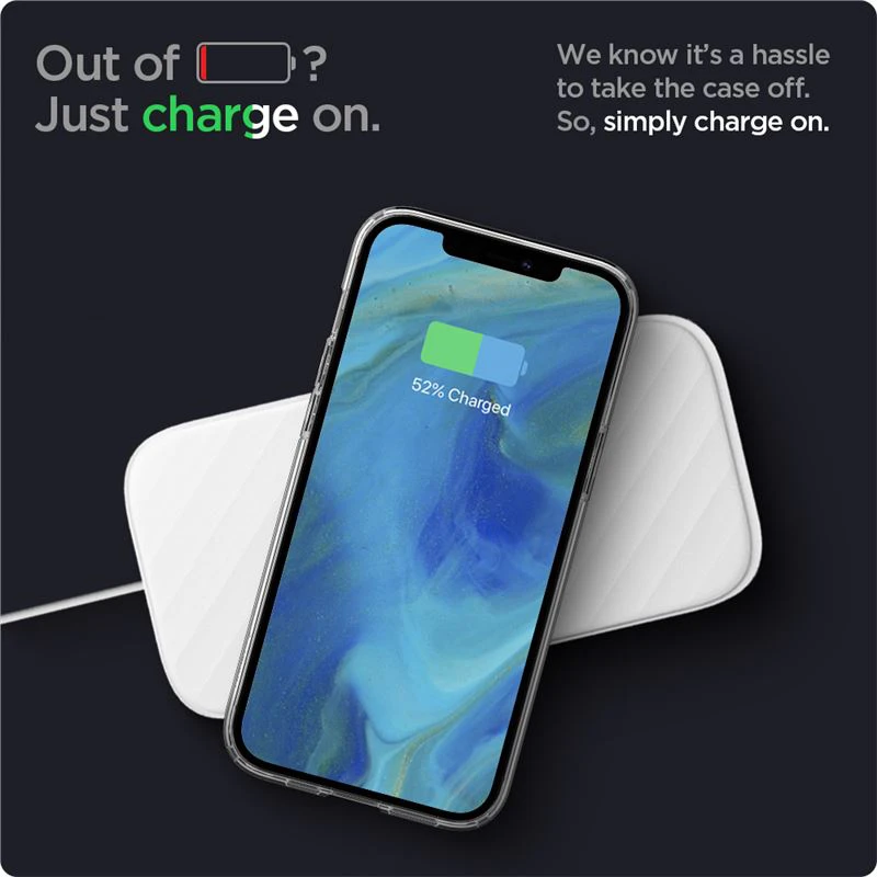 Spigen Ultra Hybrid dėklas skirtas Apple iPhone 12 Pro Max, spalva - Crystal Clear