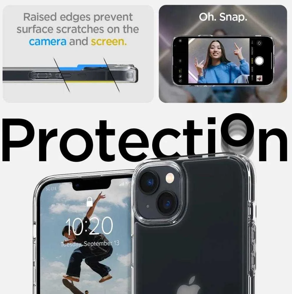 Spigen Ultra Hybrid Apple iPhone 14 Plus FROST dėklas telefonui skaidrus