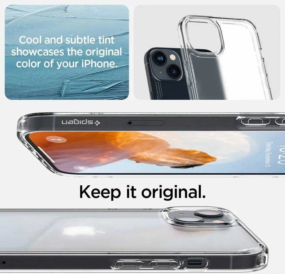 Spigen Ultra Hybrid Apple iPhone 14 Plus FROST dėklas telefonui skaidrus