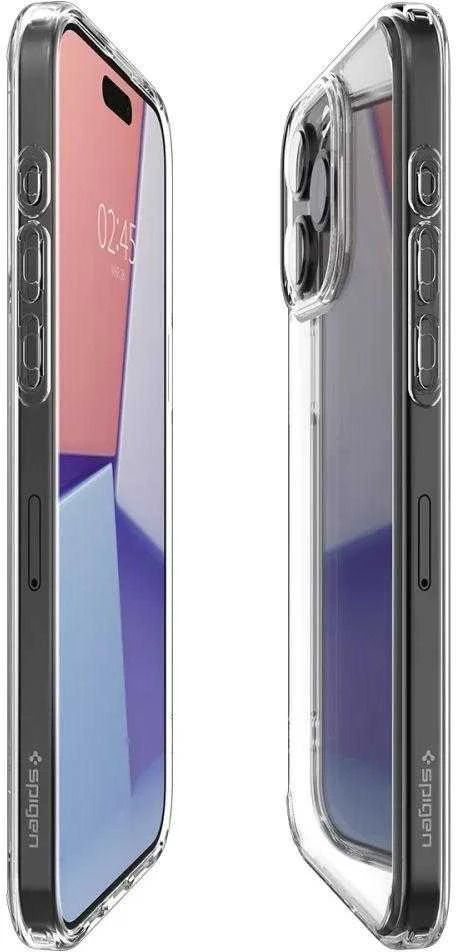 Spigen Ultra Hybrid dėklas skirtas Apple iPhone 15 Pro Max, spalva - Crystal Clear