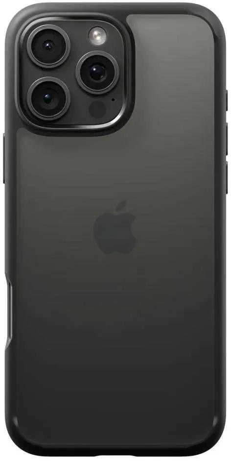 Spigen Ultra Hybrid Apple iPhone 16 Pro – dėklas telefonui juodos matinės spalvos
