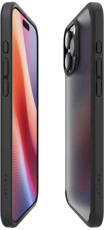 Spigen Ultra Hybrid Apple iPhone 16 Pro – dėklas telefonui juodos spalvos