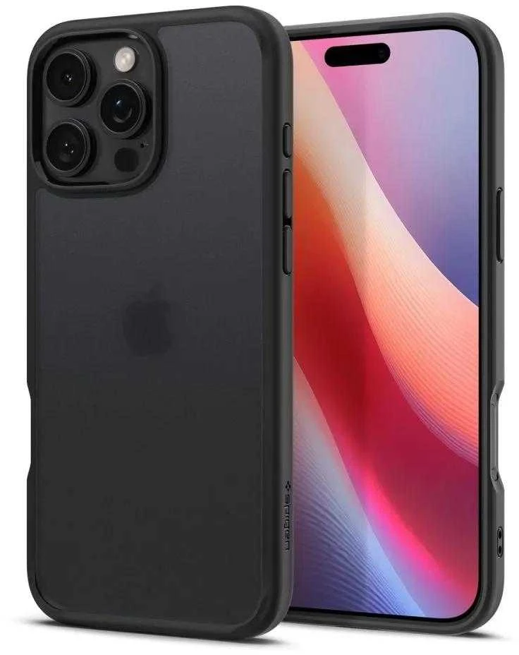 Spigen Ultra Hybrid Apple iPhone 16 Pro – dėklas telefonui juodos spalvos