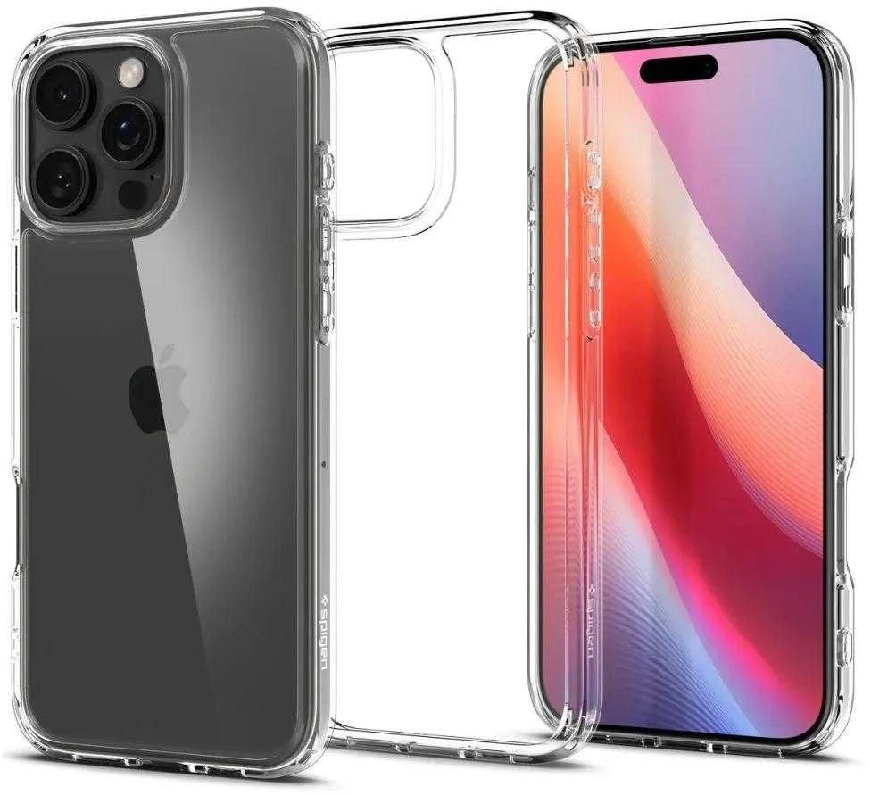 Spigen Ultra Hybrid Apple iPhone 16 Pro – dėklas telefonui skaidrus