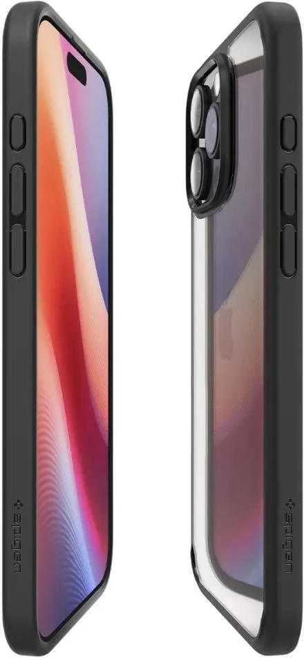Spigen Ultra Hybrid Apple iPhone 16 Pro Max – dėklas telefonui juodos matinės spalvos