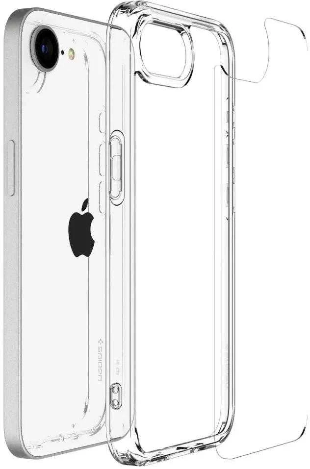 Spigen Ultra Hybrid iPhone 16e dėklas – skaidrus