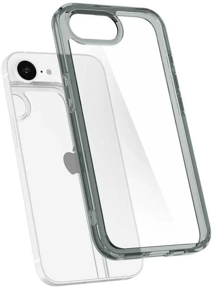 „Spigen Ultra Hybrid“ dėklas, skirtas „iPhone 16e / 17e“ – pilkas