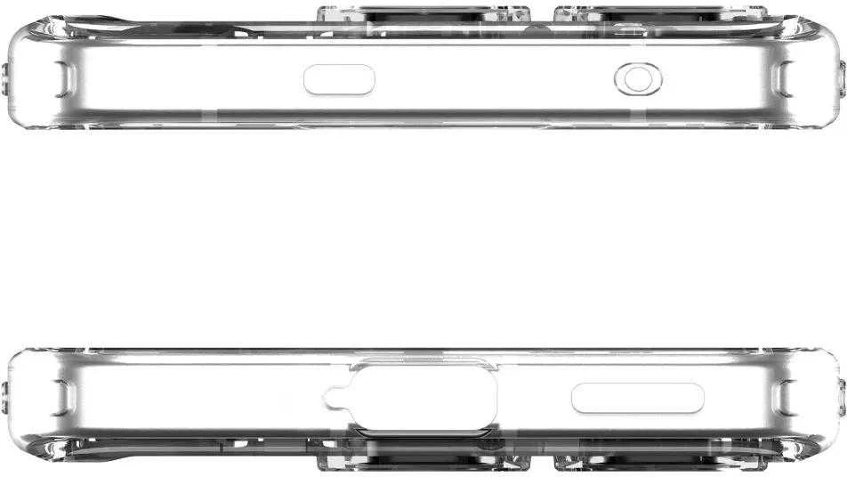 „Spigen Ultra Hybrid“ dėklas, skirtas „Nothing Phone 3“ – skaidrus