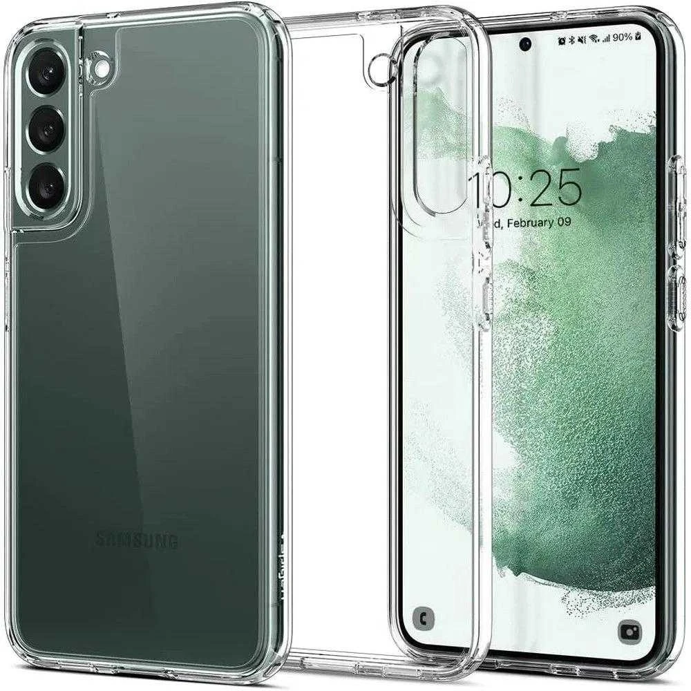 Dėklas SPIGEN ULTRA HYBRID GALAXY S22 CRYSTAL CLEAR