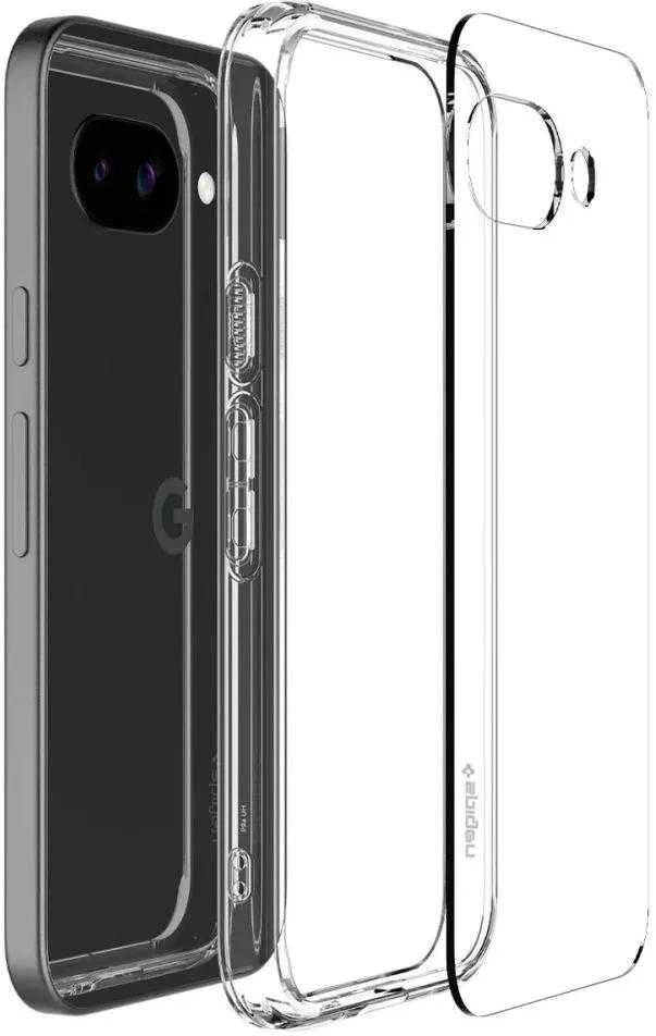 „Spigen Ultra Hybrid“ dėklas, skirtas „Google Pixel 9A“ – skaidrus