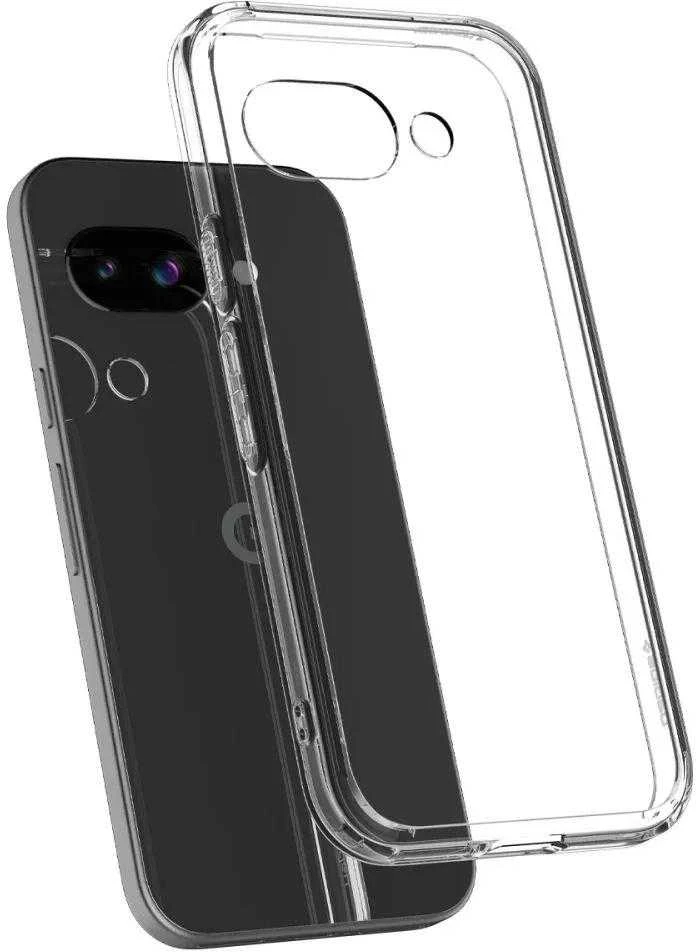 „Spigen Ultra Hybrid“ dėklas, skirtas „Google Pixel 9A“ – skaidrus