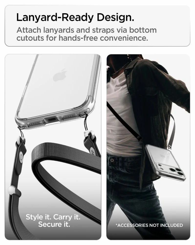 Spigen Ultra Hybrid iPhone 17 Pro Max / 18 Pro Max SKAIDRUS DĖKLAS
