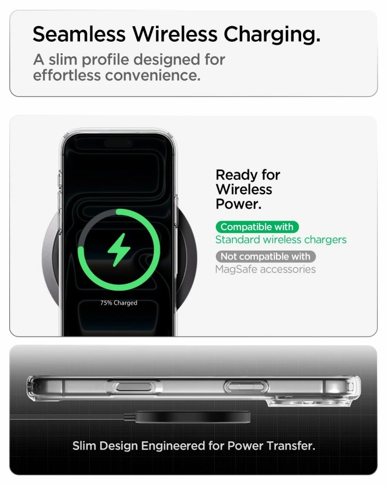 Spigen Ultra Hybrid iPhone 17 Pro Max / 18 Pro Max SKAIDRUS DĖKLAS
