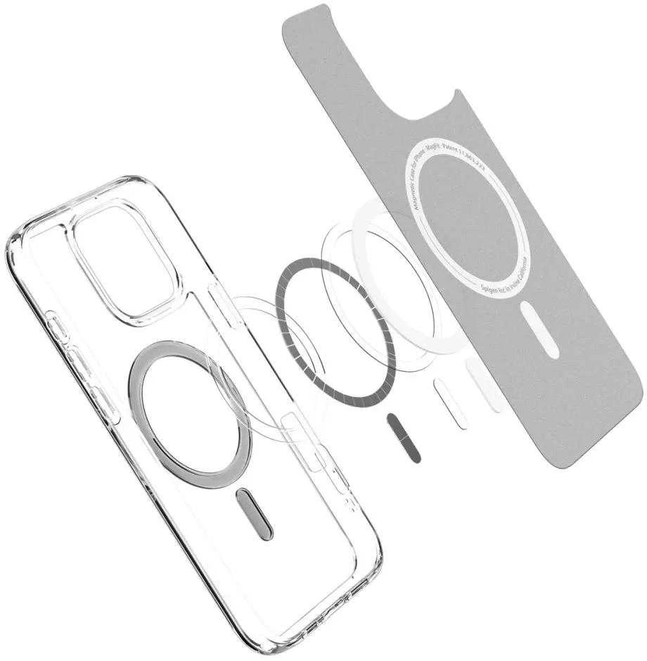 Spigen Ultra Hybrid Mag MagSafe Apple iPhone 16 Pro Max – dėklas telefonui pilkos spalvos