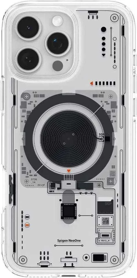 Dėklas „Spigen Ultra Hybrid MagSafe“, „Neo One“ – „Apple iPhone 16 Pro Max“