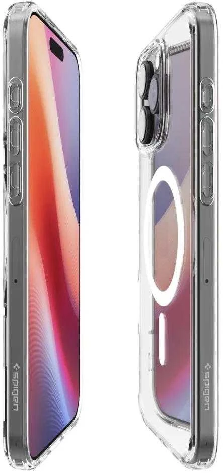 Spigen Ultra Hybrid Mag MagSafe Apple iPhone 16 Pro Max – dėklas telefonui baltos spalvos