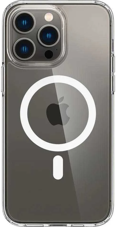 Spigen Ultra Hybrid (MagFit) dėklas skirtas Apple iPhone 14 Pro, spalva - Balta