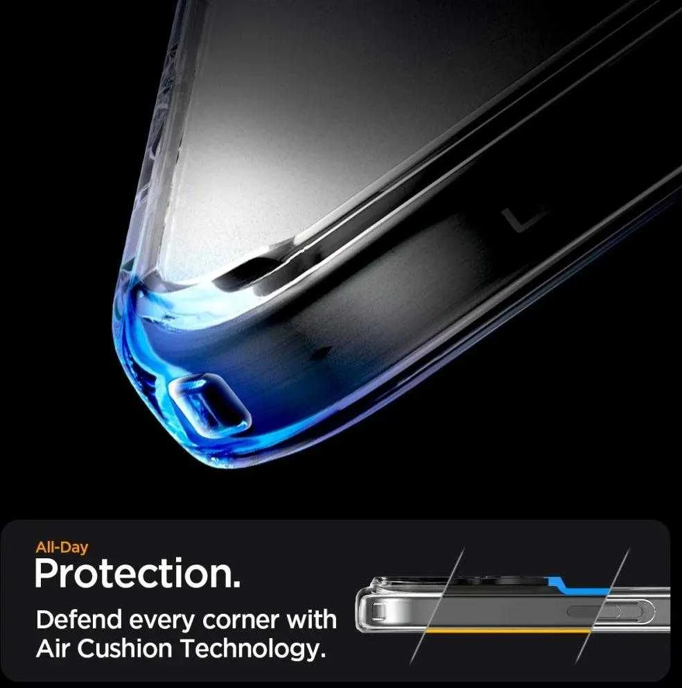 Spigen Ultra Hybrid Mag MagSafe – dėklas skirtas Apple iPhone 16 Pro Max Frost Clear