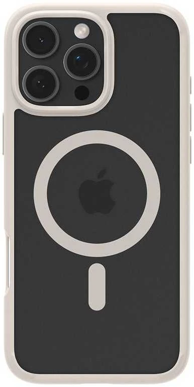 Spigen Ultra Hybrid Mag MagSafe Apple iPhone 16 Pro Max – dėklas telefonui titano spalvos