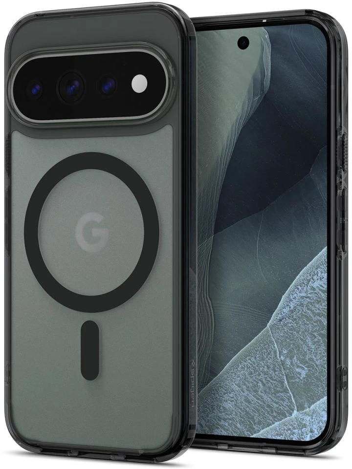 SPIGEN ULTRA HYBRID MAG MAGSAFE DĖKLAS GOOGLE PIXEL 11 PRO FROST Juodas