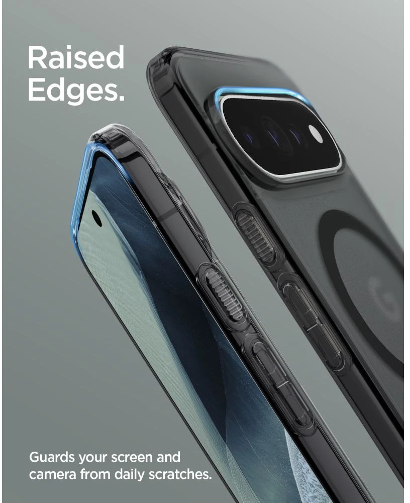 SPIGEN ULTRA HYBRID MAG MAGSAFE DĖKLAS GOOGLE PIXEL 11 PRO FROST Juodas