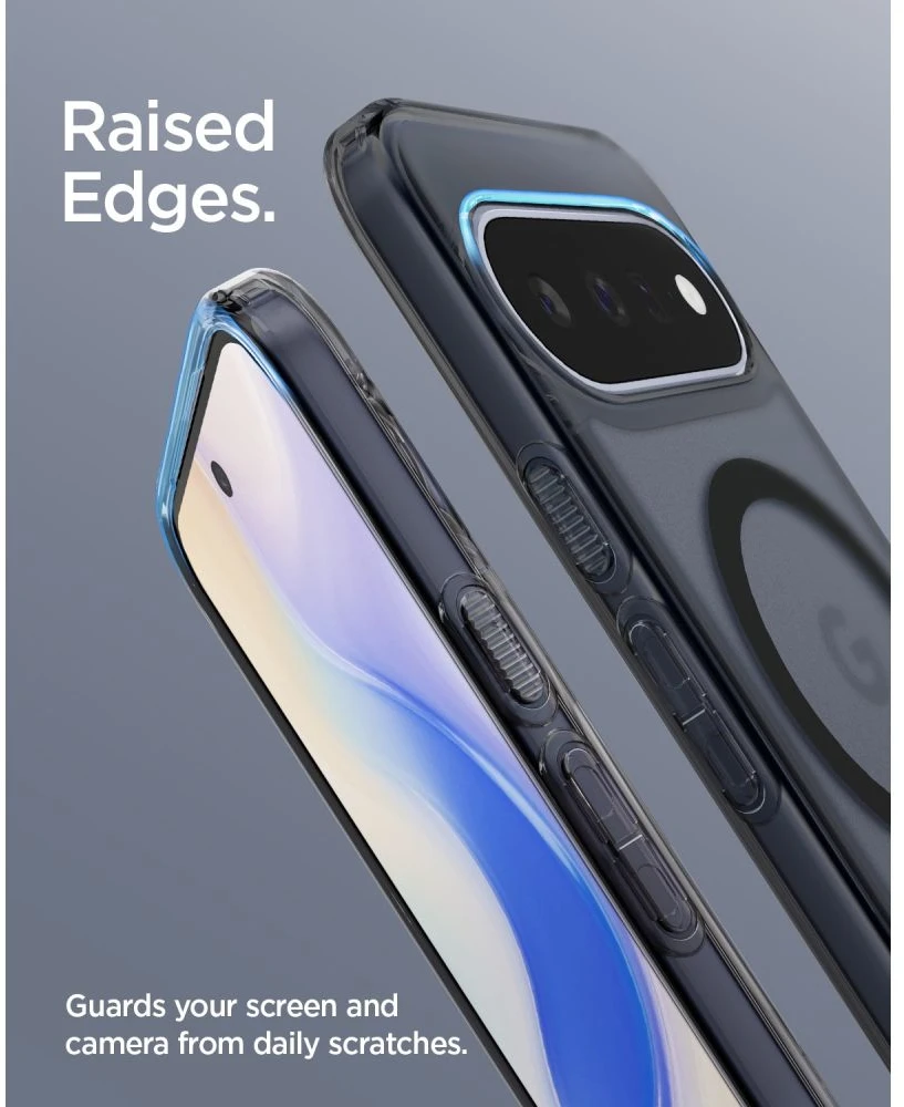 SPIGEN ULTRA HYBRID MAG MAGSAFE GOOGLE PIXEL 11 DĖKLAS FROST Juodas