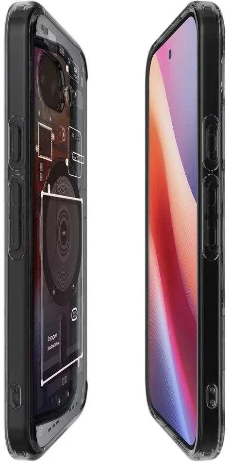 SPIGEN dėklas ULTRA HYBRID MAG suderinamas su MagSafe, skirtas GOOGLE PIXEL 9A zero one juodas