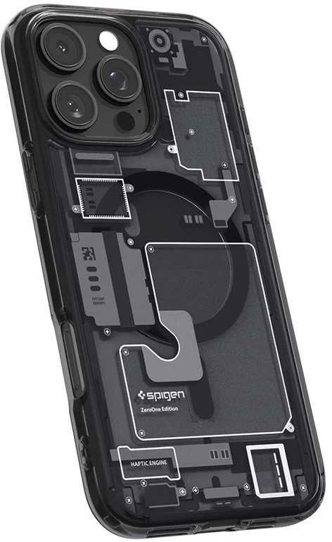 Dėklas „Spigen Ultra Hybrid MagSafe“, „Zero One“ – „Apple iPhone 16 Pro Max“