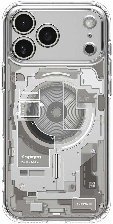Dėklas „Spigen Ultra Hybrid MagSafe“, „Neo One“ – „iPhone 17 Pro Max“