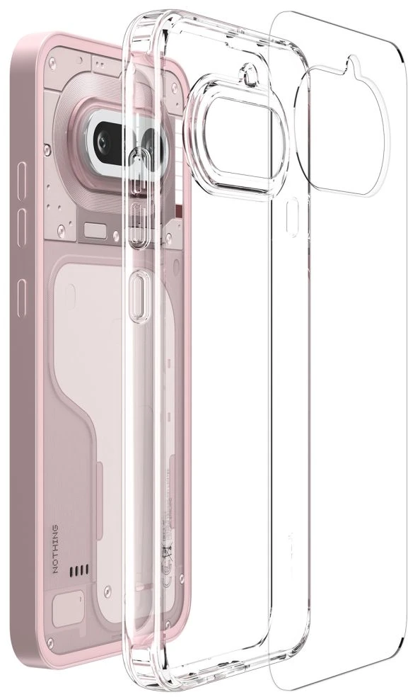 Spigen ULTRA HYBRID NOTHING PHONE 4A SKAIDRUS DĖKLAS