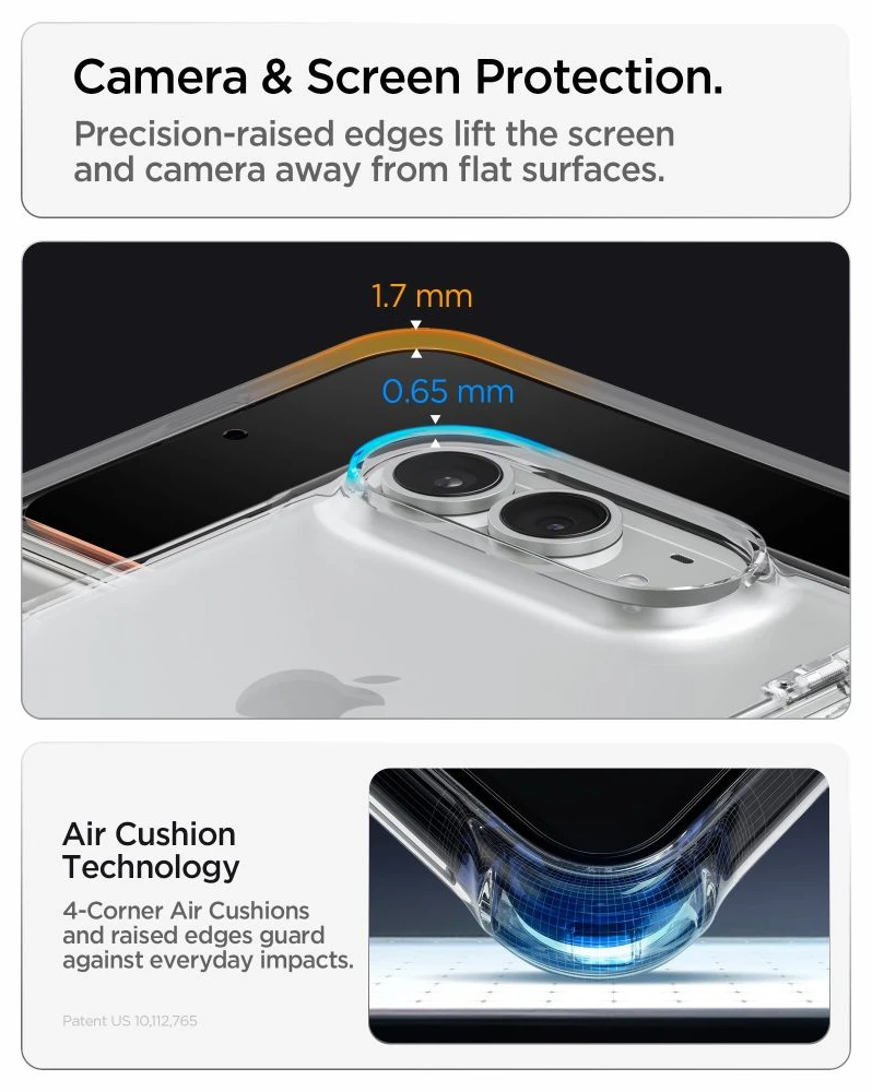 Spigen ULTRA HYBRID PRO iPhone DUO SKAIDRUS DĖKLAS