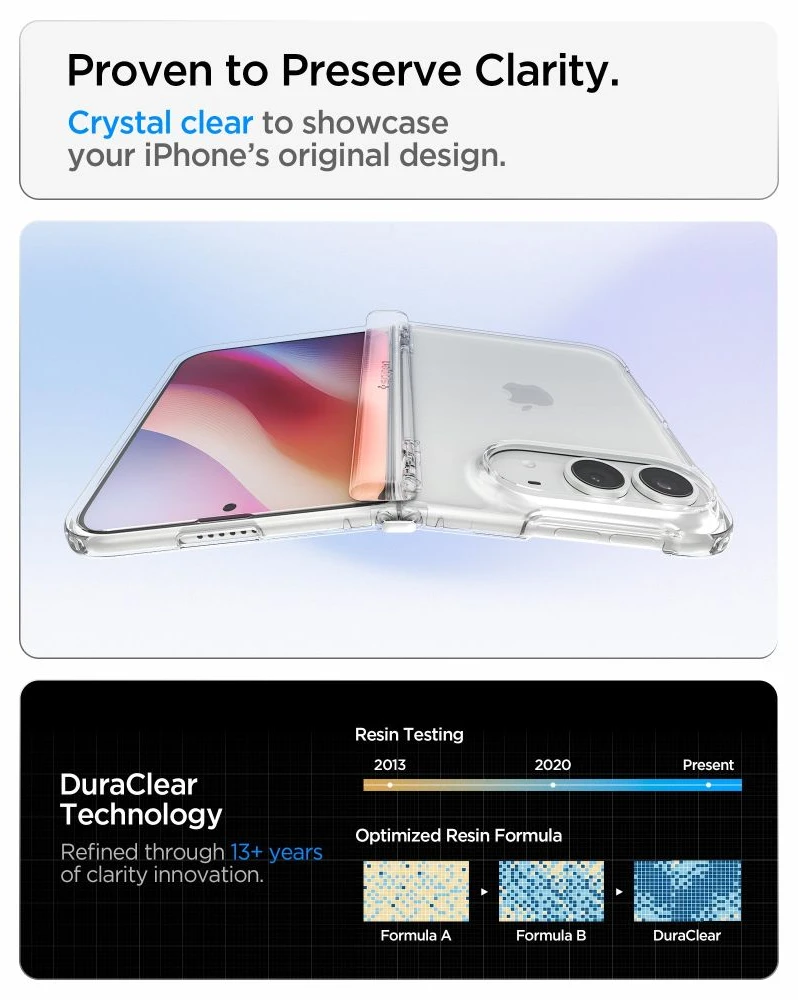 Spigen ULTRA HYBRID PRO iPhone DUO SKAIDRUS DĖKLAS