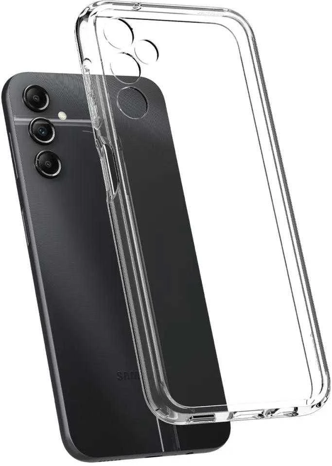 Spigen Ultra Hybrid dėklas skirtas Samsung Galaxy A14 5G (NA), spalva - Crystal Clear