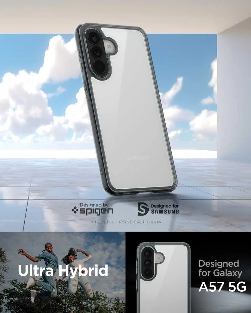 Spigen ULTRA HYBRID Samsung Galaxy A57 5G dėklas SPACE CRYSTAL