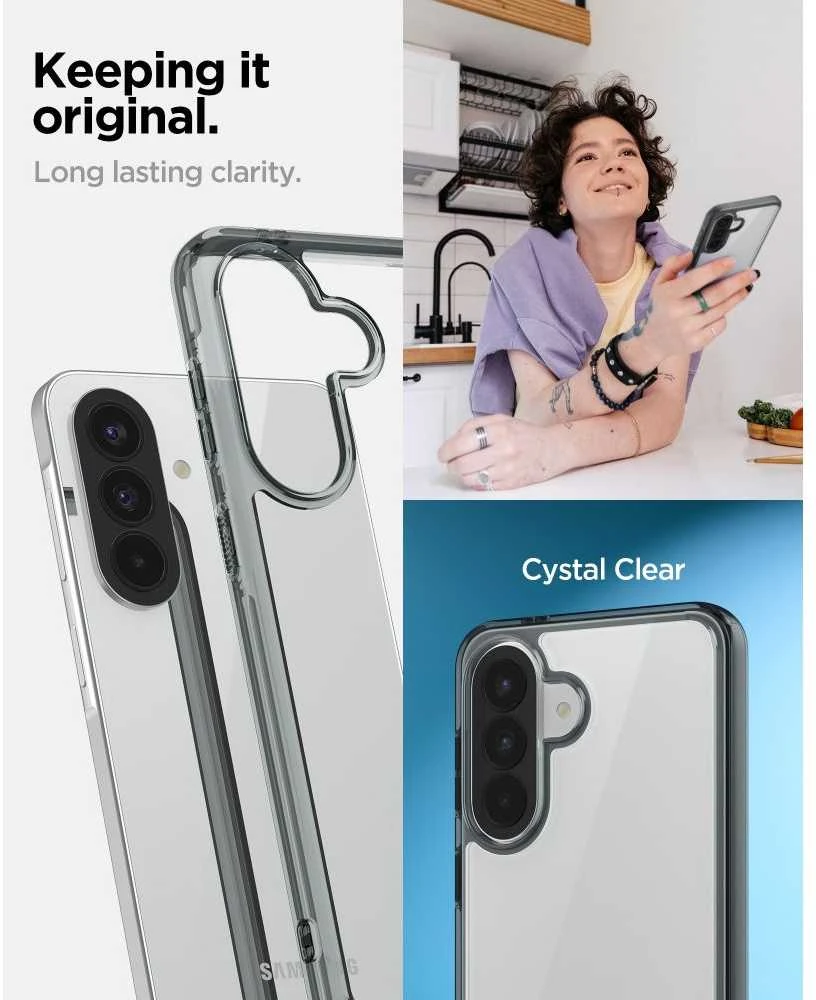 Spigen ULTRA HYBRID Samsung Galaxy A57 5G dėklas SPACE CRYSTAL