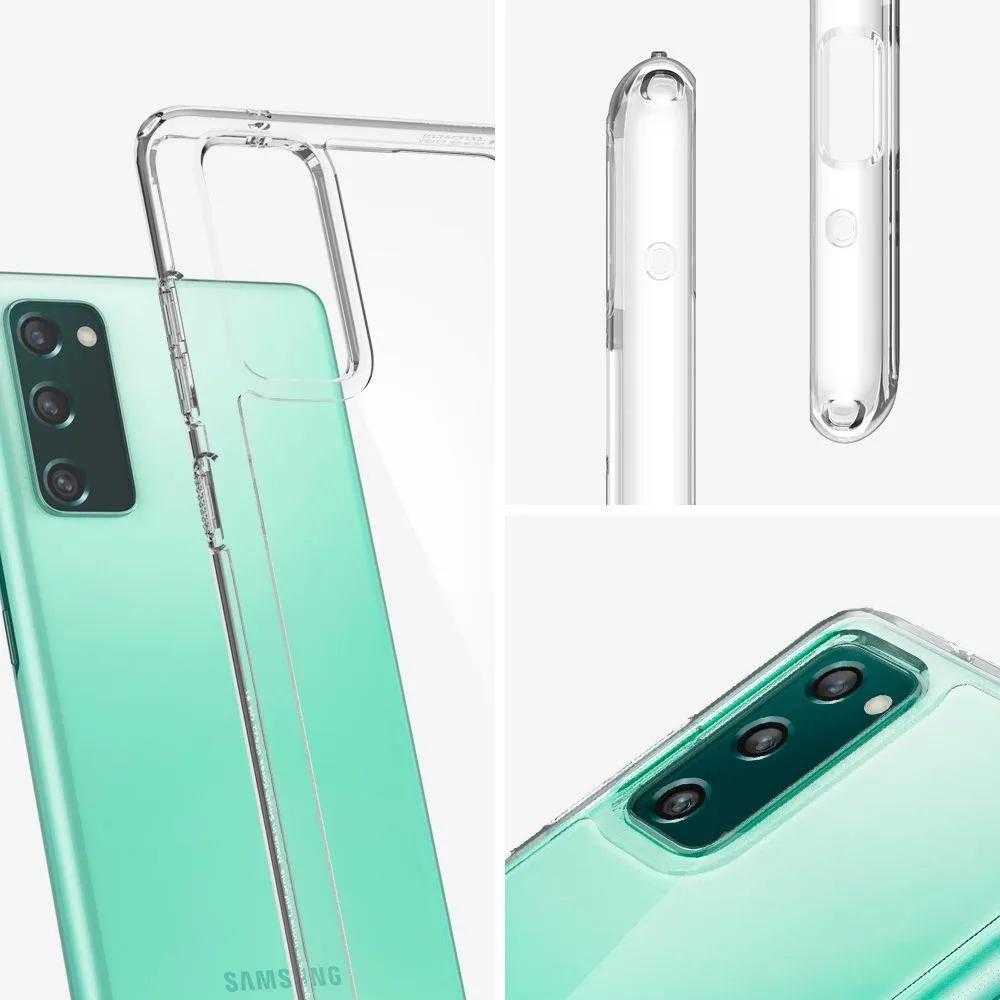 Dėklas SPIGEN ULTRA HYBRID GALAXY S20 FE CRYSTAL CLEAR