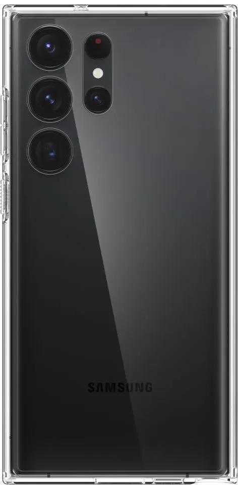 Spigen Ultra Hybrid dėklas skirtas Samsung Galaxy S23 Ultra, spalva - Crystal Clear