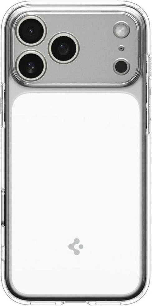Dėklas „Spigen Ultra Hybrid T MagSafe“, blizgios baltos - iPhone 17 Pro Max